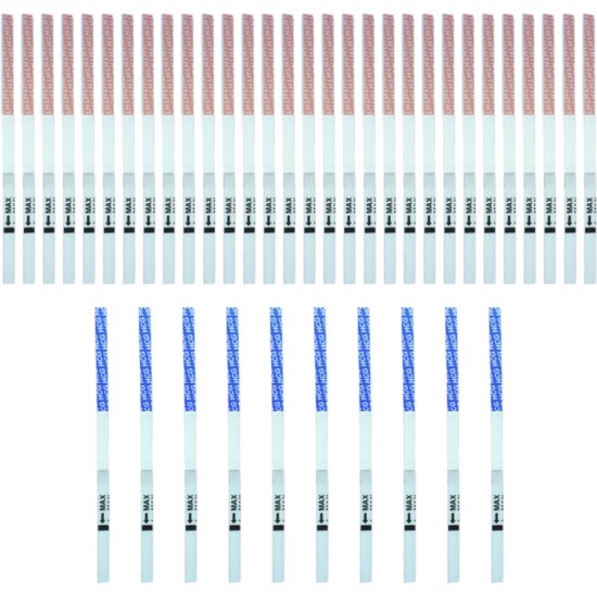 30 ovulation + 10 pregnancy test strips