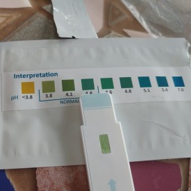 5 HomeTest vaginal pH tests